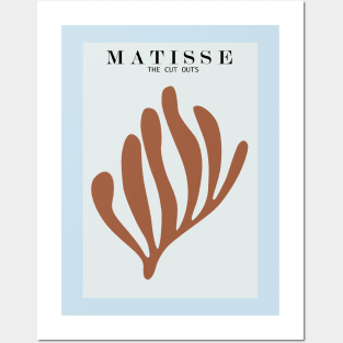 Henri Matisse abstract minimal cut off art print leaf Posters and Art